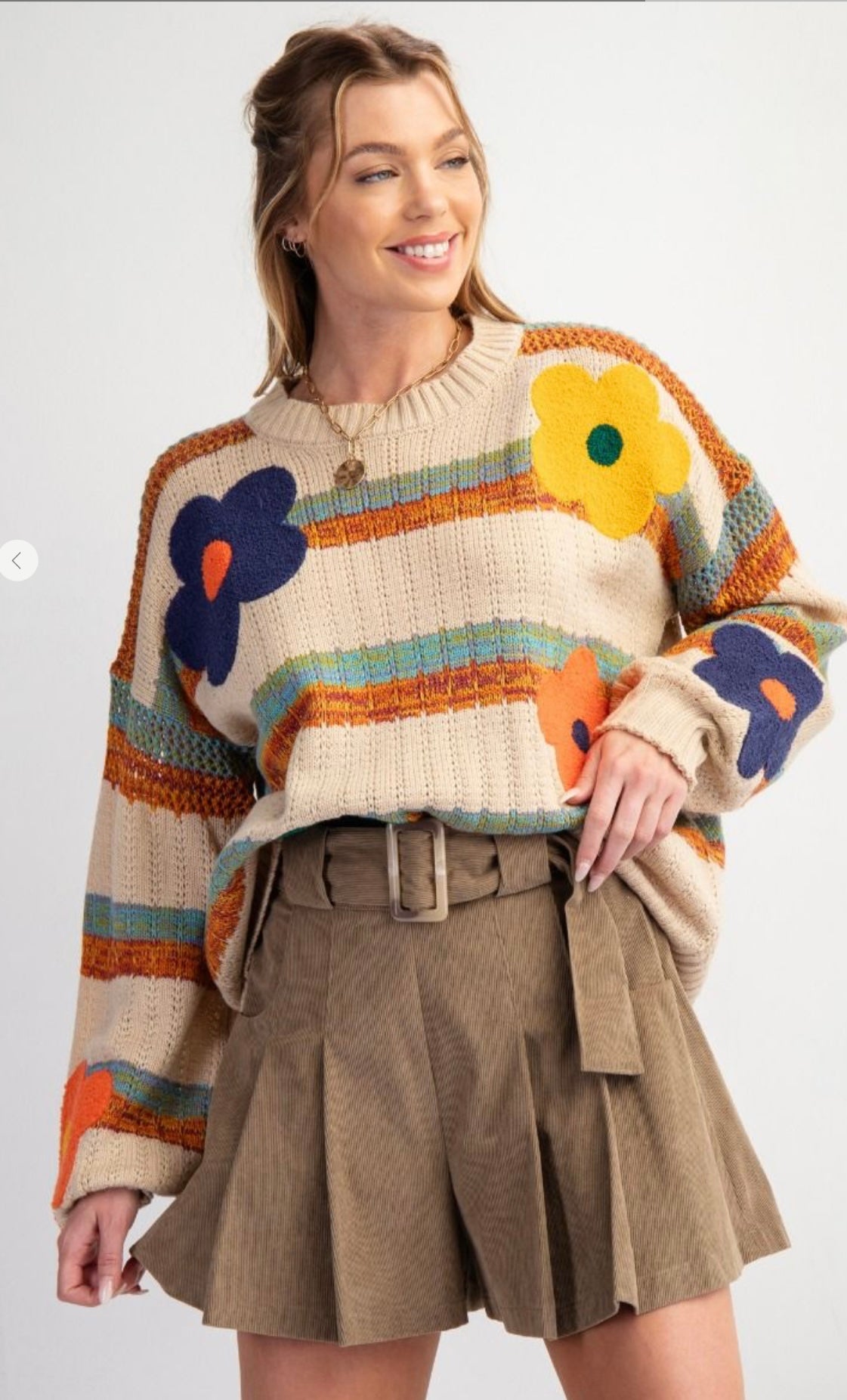 EB50149 CORDUROY MINI SKORT