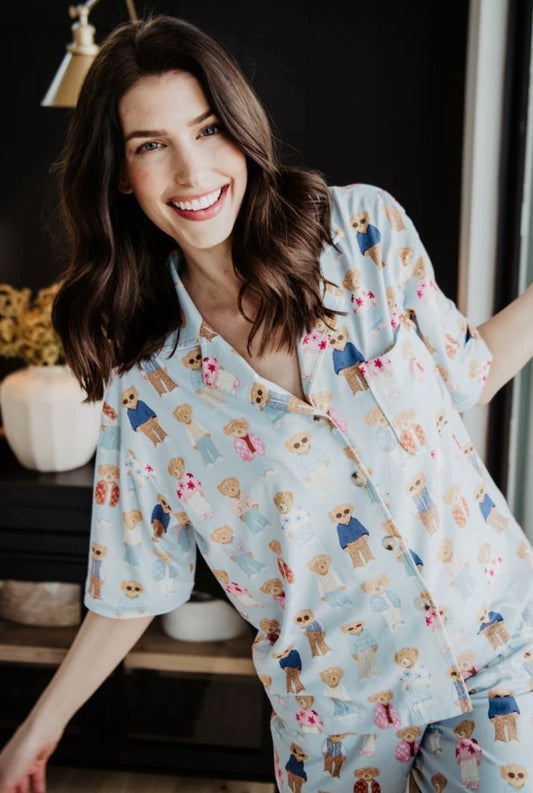 Teddy Bears Pajama Pants Set