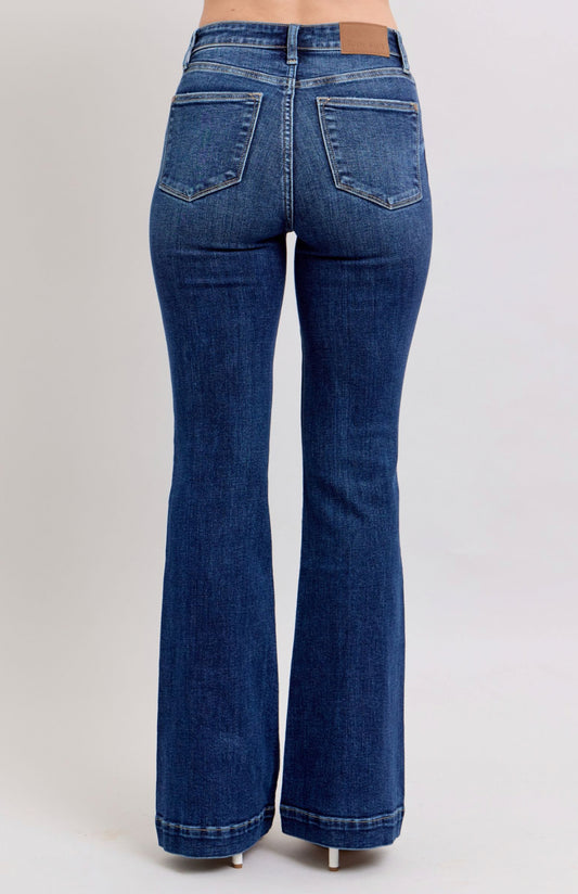 82637REG-JUDY BLUE Jasmine High Rise Flare