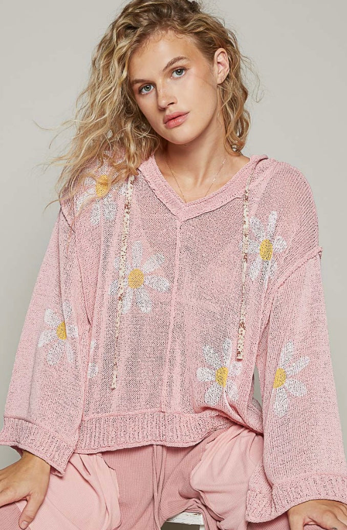 UST220 Lightweight Daisy Sweater-Hoodie