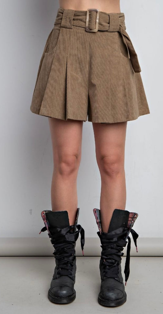 EB50149 CORDUROY MINI SKORT