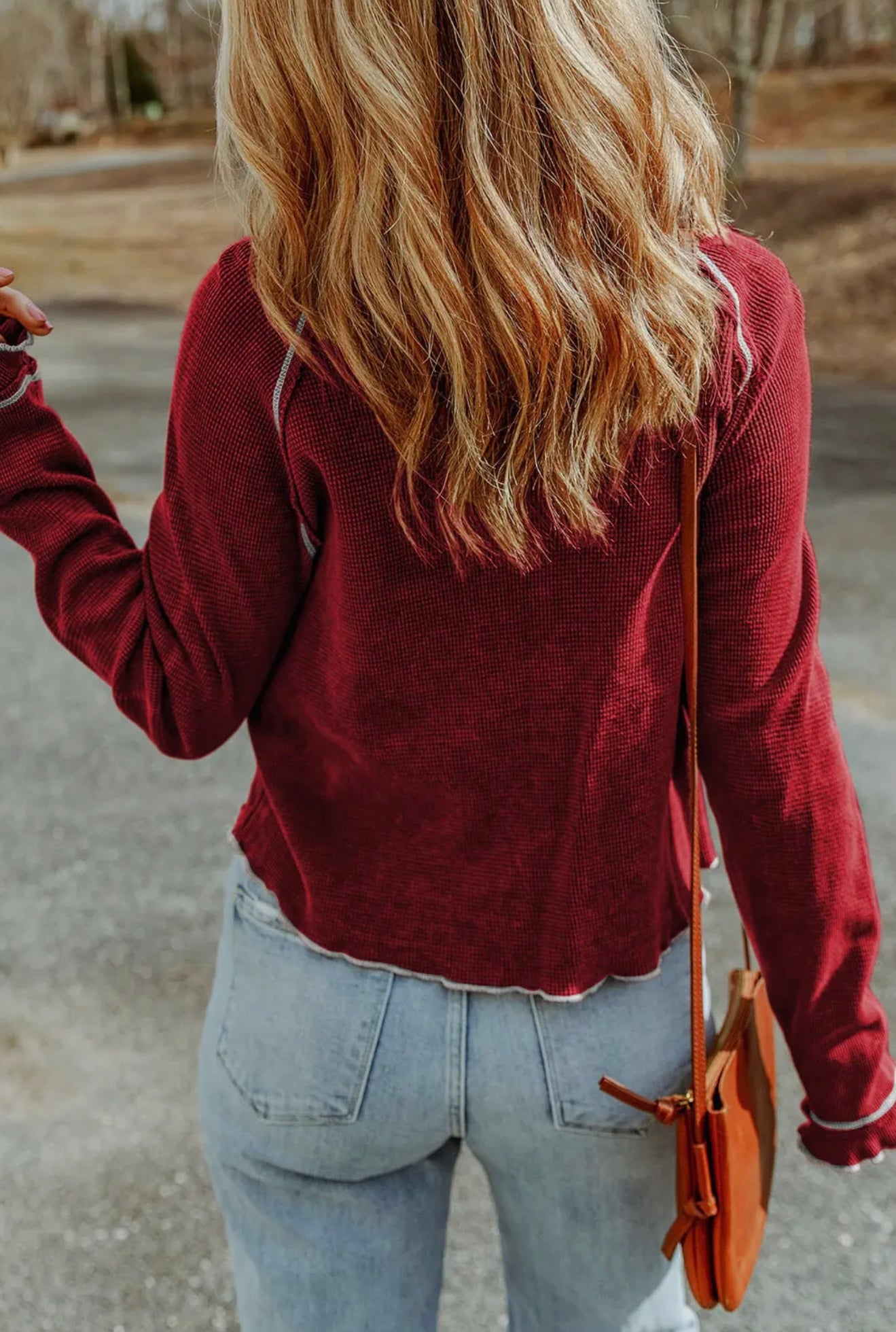 Game Day Football Fall Clothing Graphic Thermal Knit Top