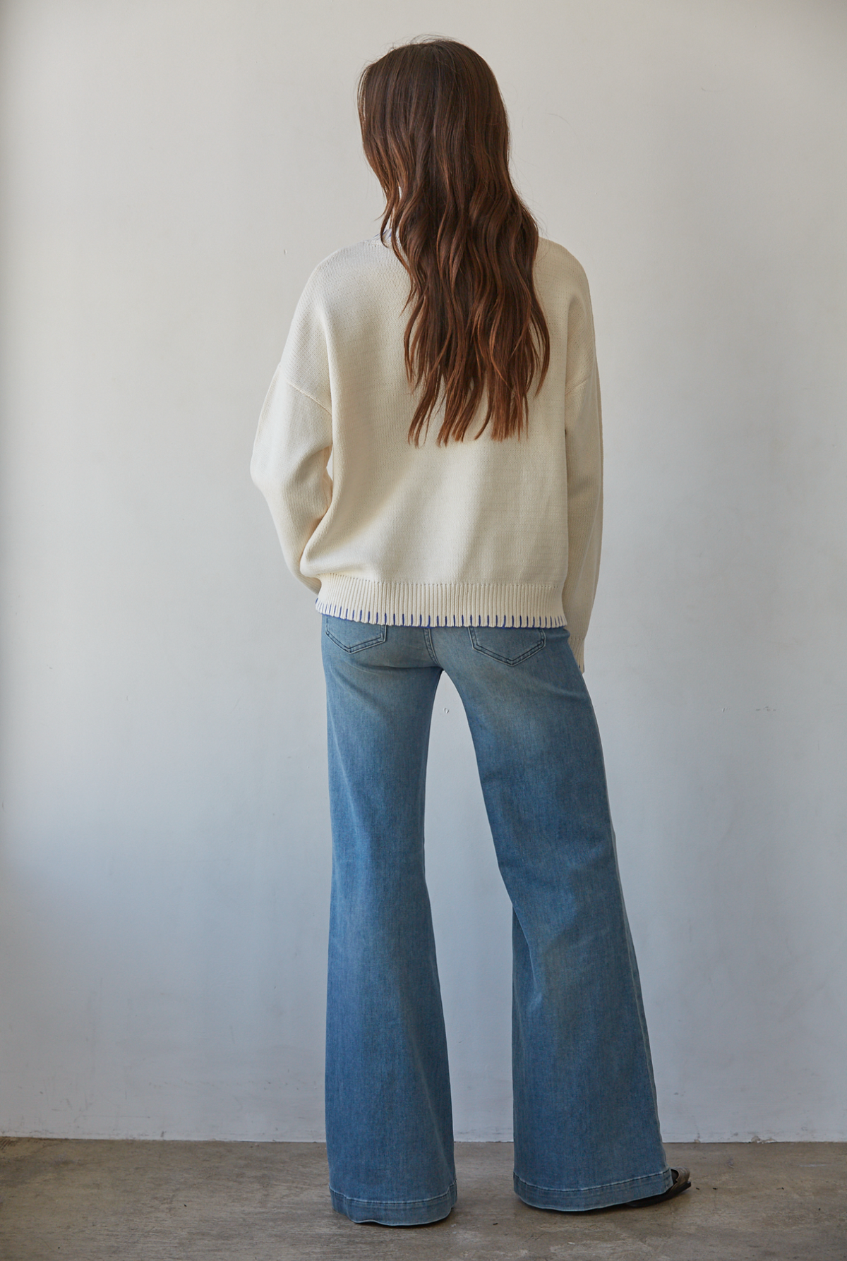 W2684 Pasta Club Sweater