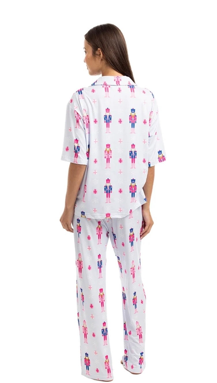 KDC-39LBL Nutcracker Lt Blue Christmas Pajamas