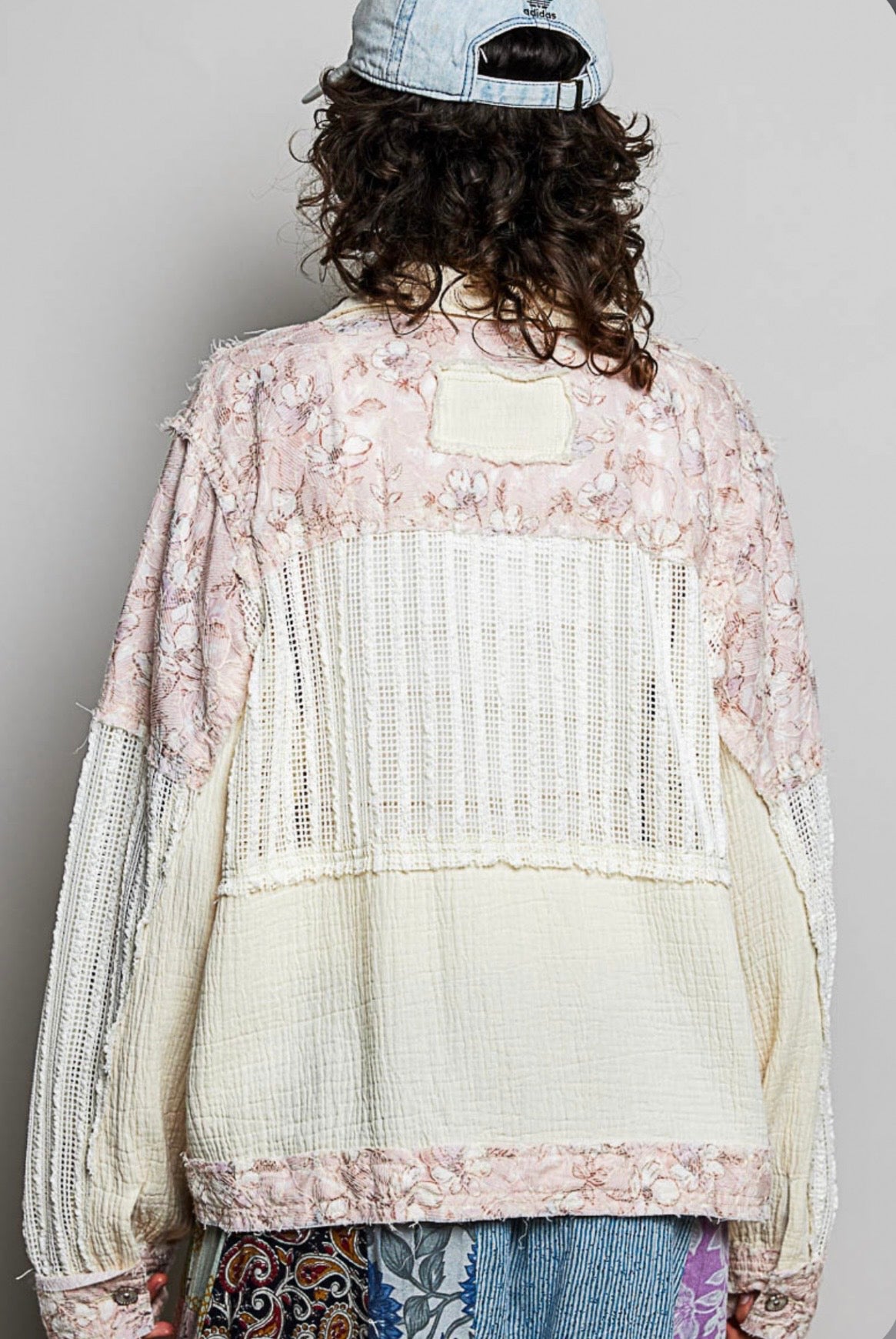 GWJ151 Cream Double Gauze Jacket