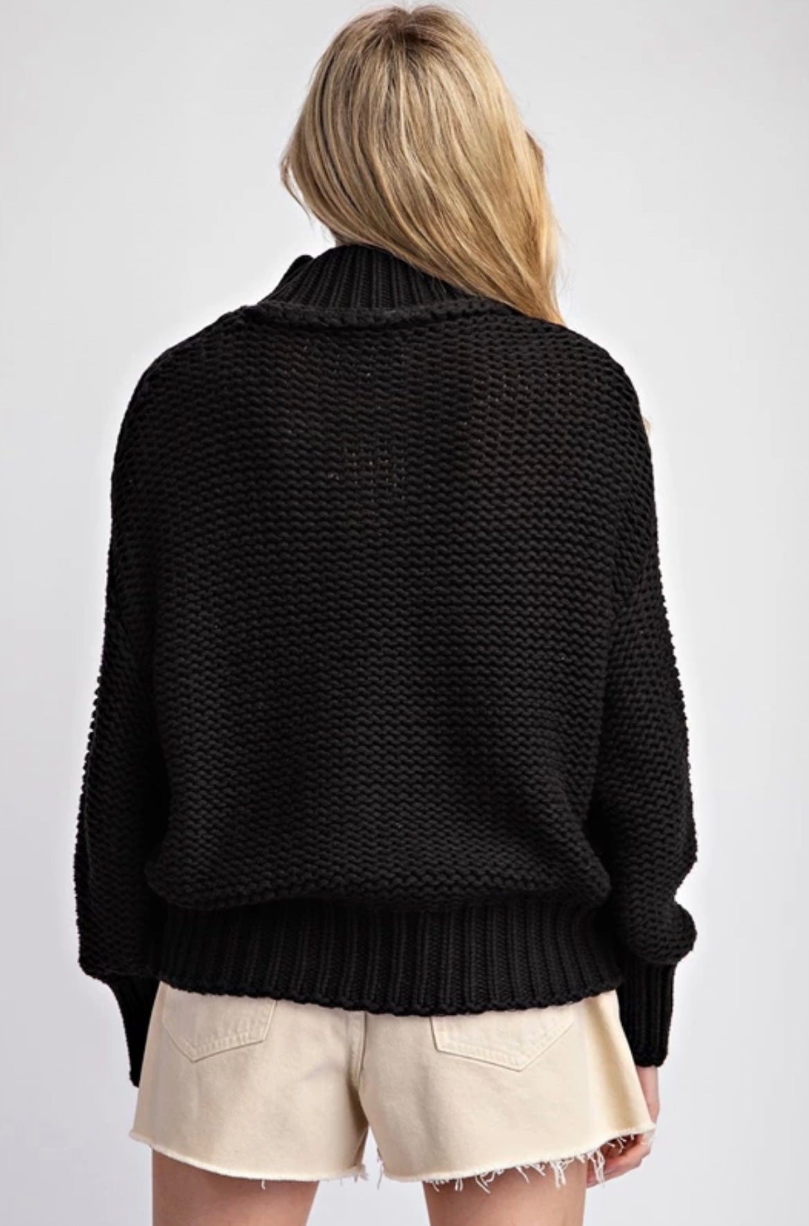 SG10331 Knitted Long Sleeve Sweater