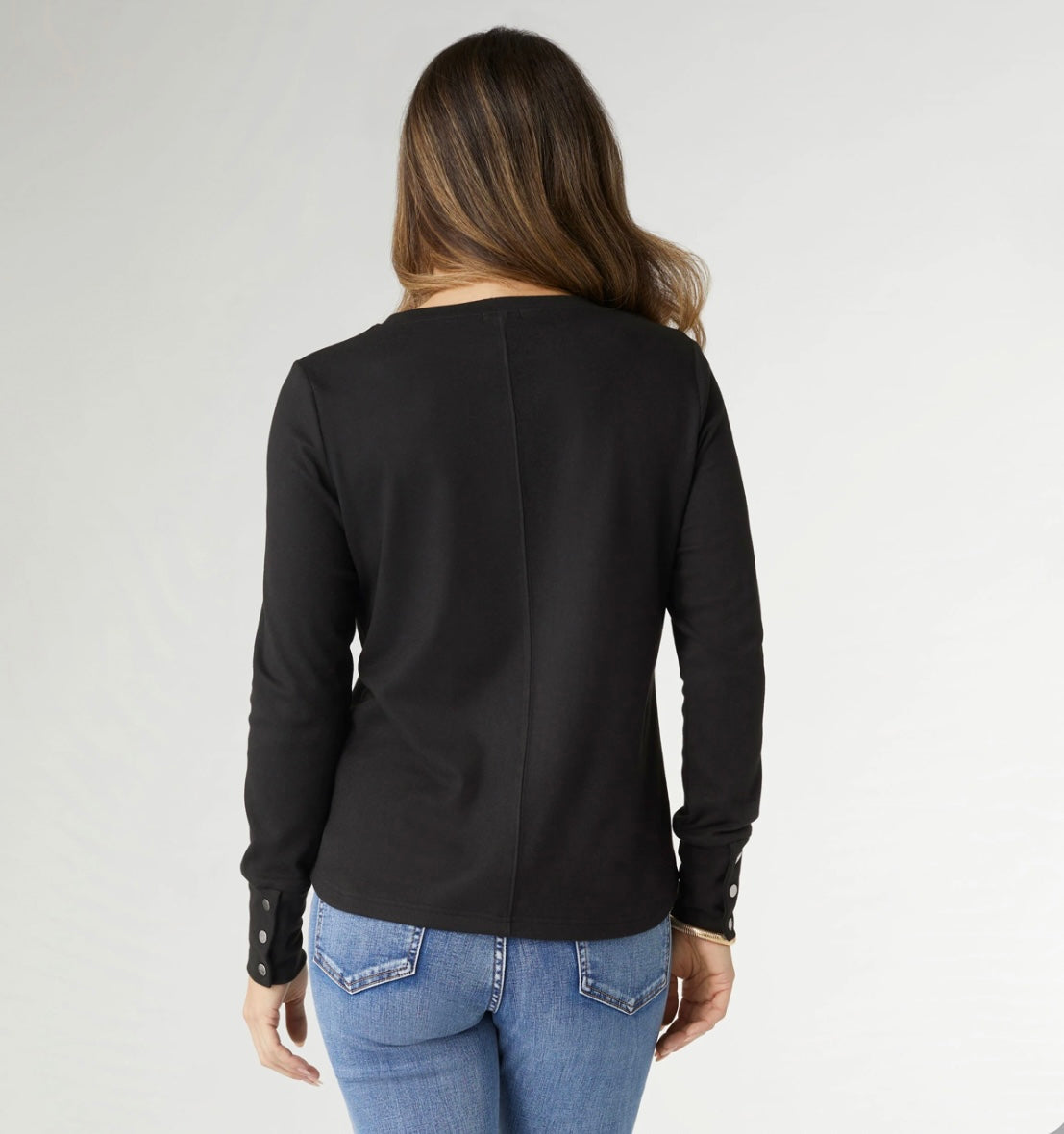 Alexis Super Soft Top with Snap Cuff