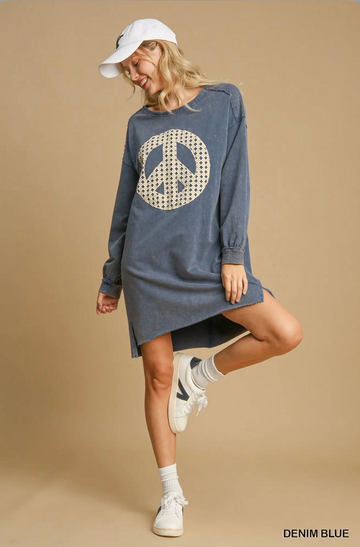 K8896 French Terry Dress