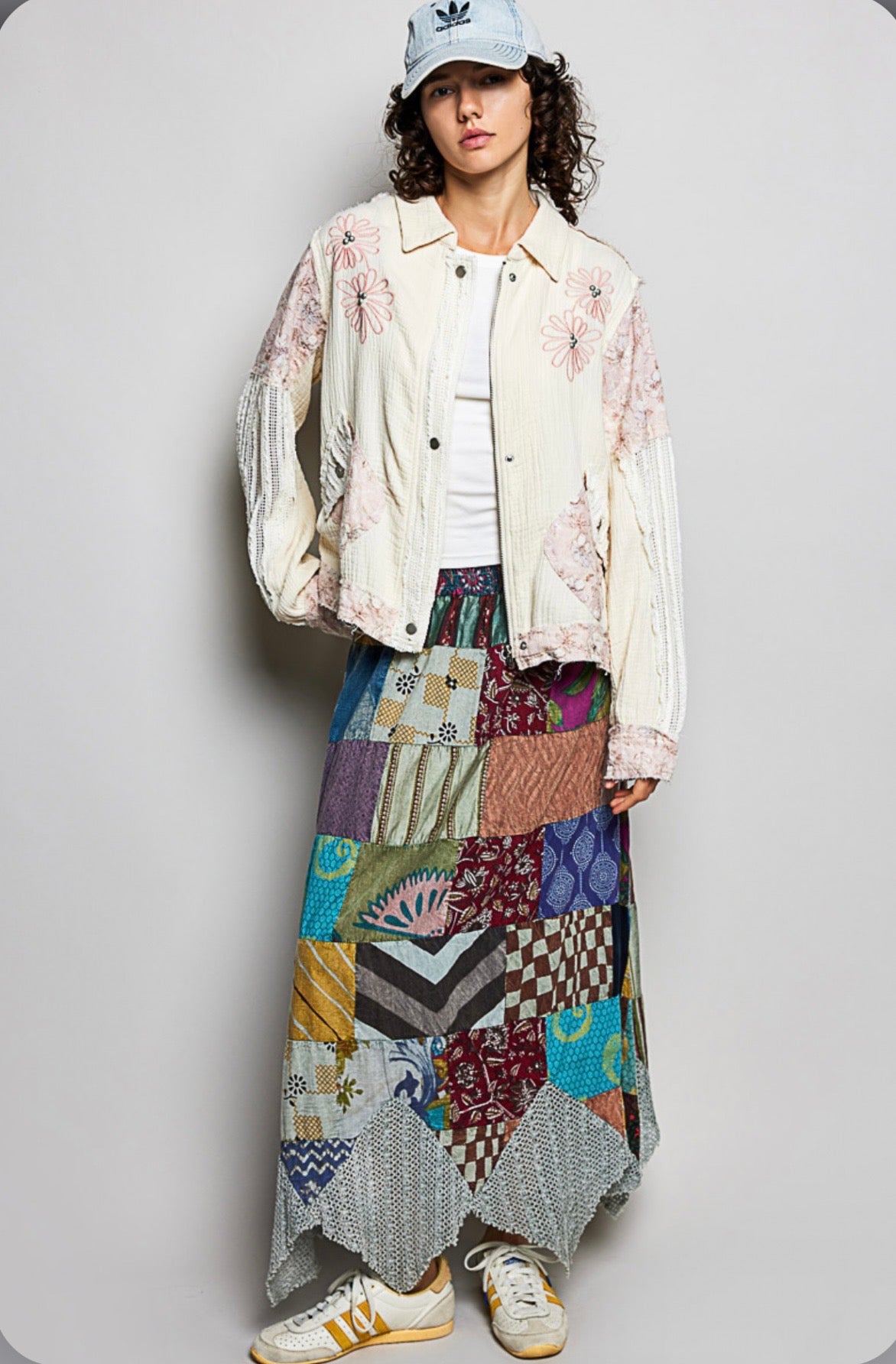 GWJ151 Cream Double Gauze Jacket