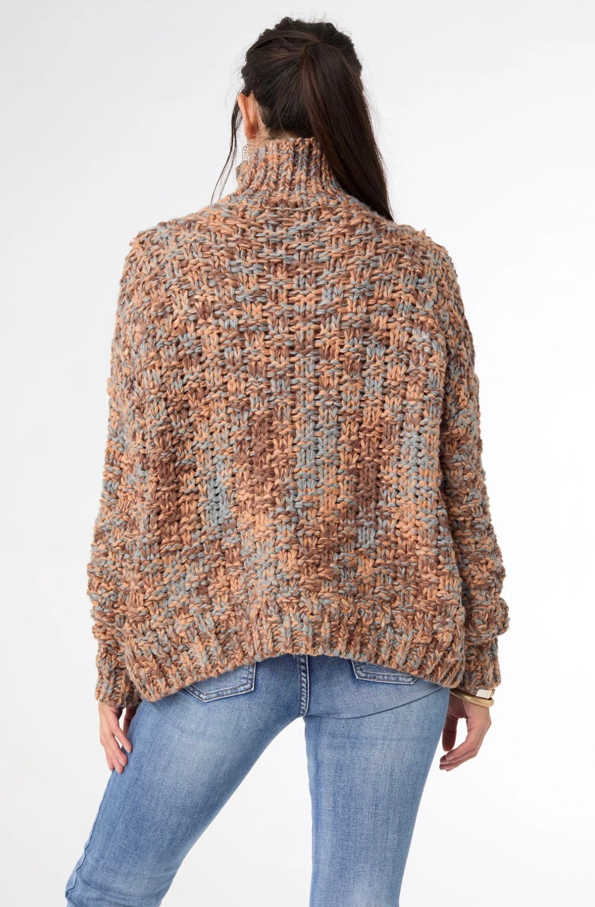 2539133 HOGE CHUNKY LOOSE KNIT SWEATER