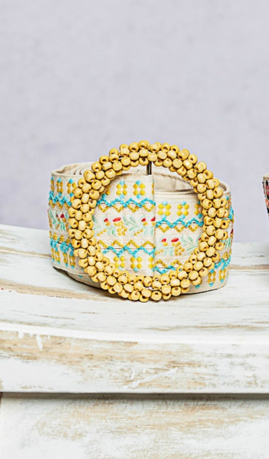 BELT191  Embroidered Belt