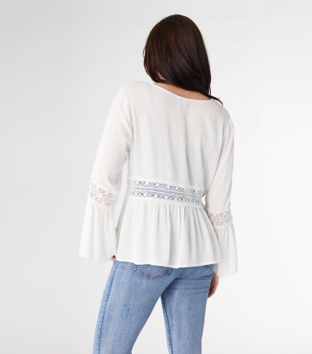 Kacie Belle Sleeve Top