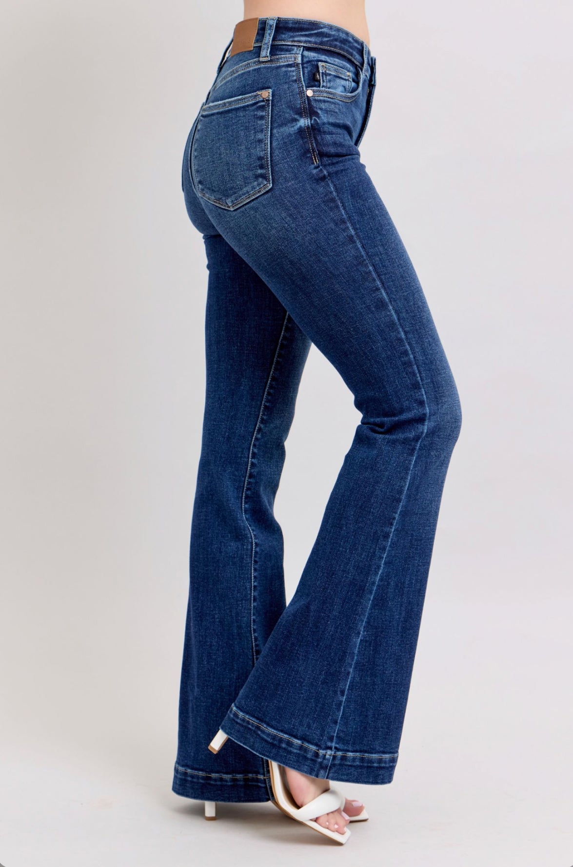 82637REG-JUDY BLUE Jasmine High Rise Flare