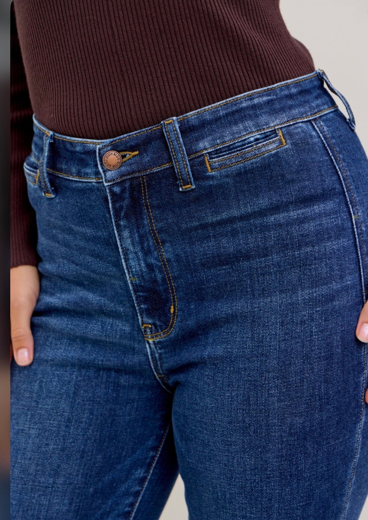 82677REG-JUDY BLUE All Day High Rise Flare