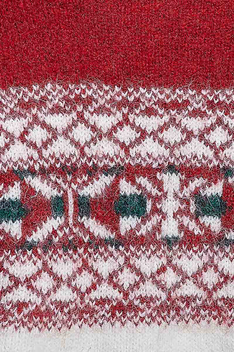 POL Fair Isle Holiday Knit Sweater