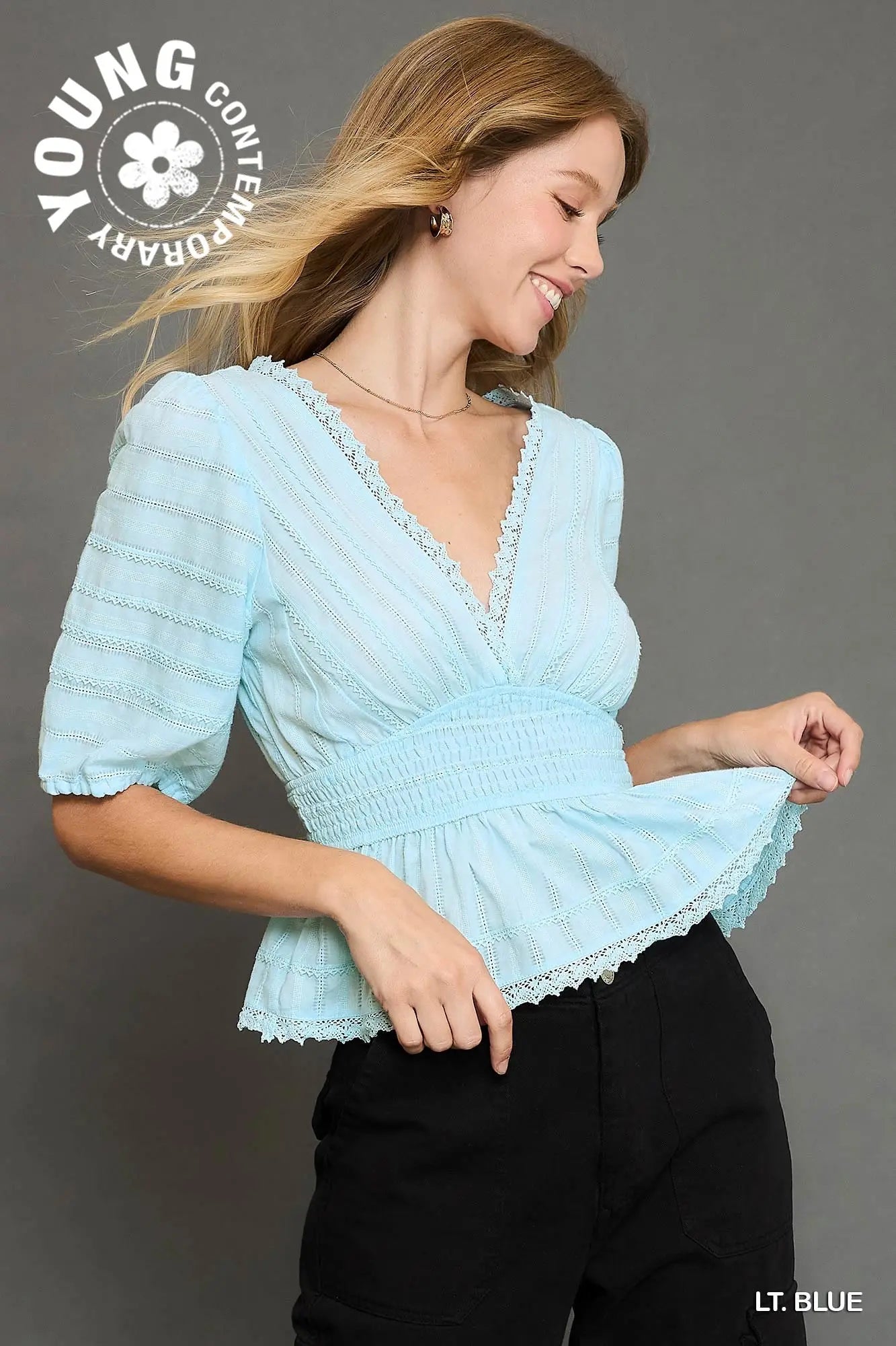 S5060 Lave Trimmed Top
