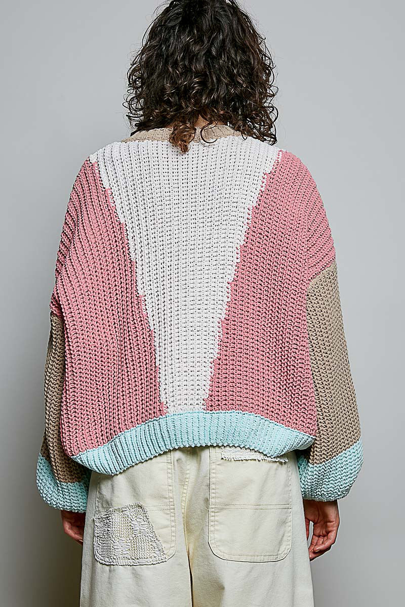 GST361 POL Chunky Knit Sweater