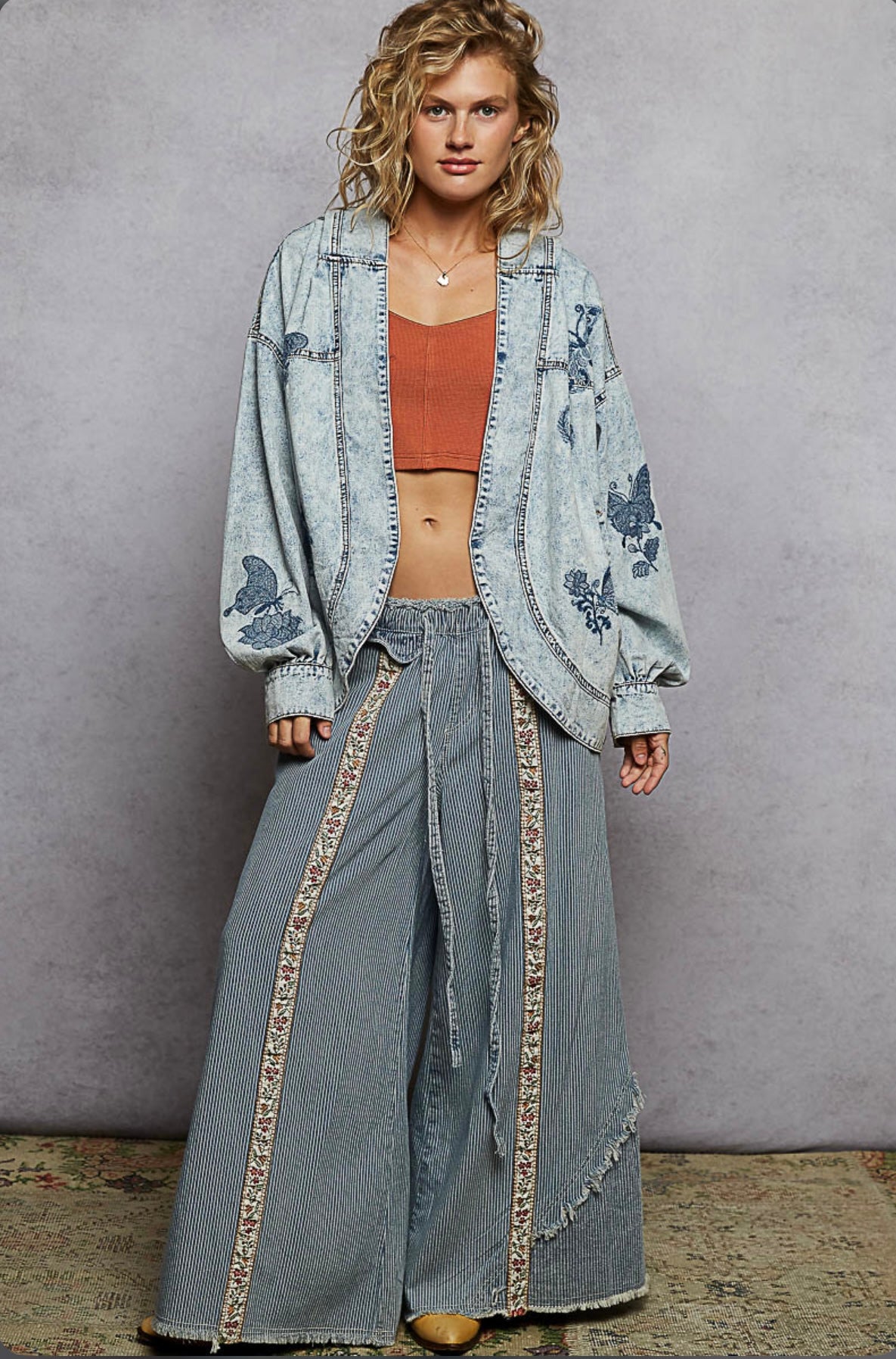 UKT601B Balloon sleeve roomy fit hoodie