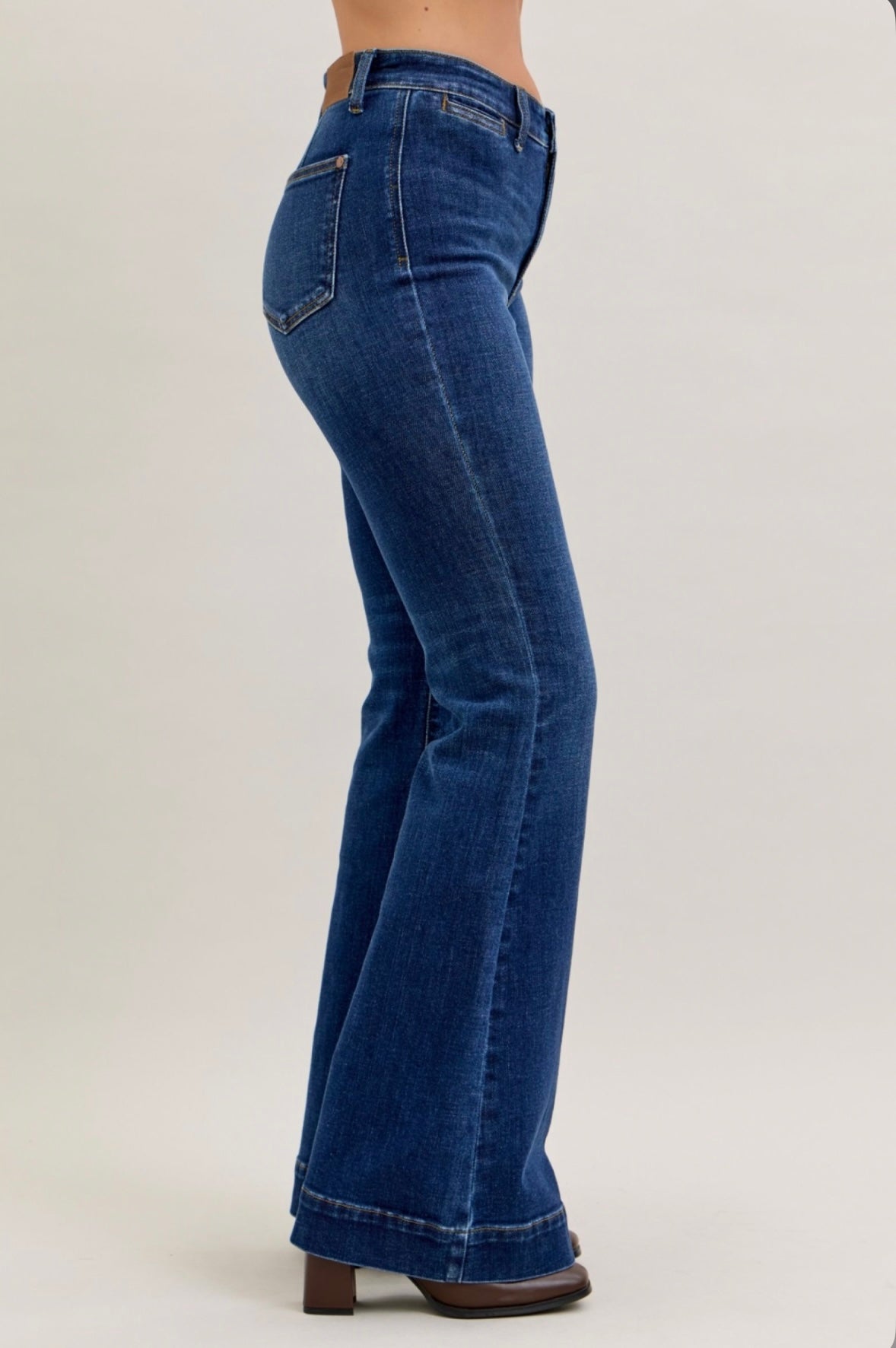 82677REG-JUDY BLUE All Day High Rise Flare